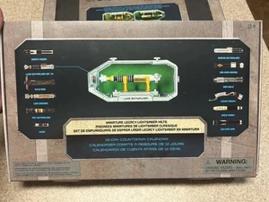 2025 Disney Parks Star Wars Miniature Legacy LIGHTSABER Set of 12 Hilts New 💥 - Picture 1 of 10