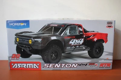 Horizon Hobby Arrma Senton 4x4 1/10th Scale 4WD Electric Short Course Truck Red - Image 1 of 4