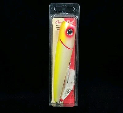 Señuelo de pesca Creek Chub Knuckle-Head 16600JPPRT NUEVO EN STOCK 5" Topwater Foto 1 de 4