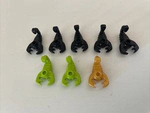 Lego Animal - 8 x Escorpiones (30169) 5 x Negro 2 x Verde Lima 1 x Oro Genuino .. - Imagen 1 de 3