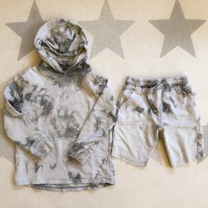 Cotton On Kids • Gray Tie Dye Sweatsuit Set (Size 6/7) - Picture 1 of 3