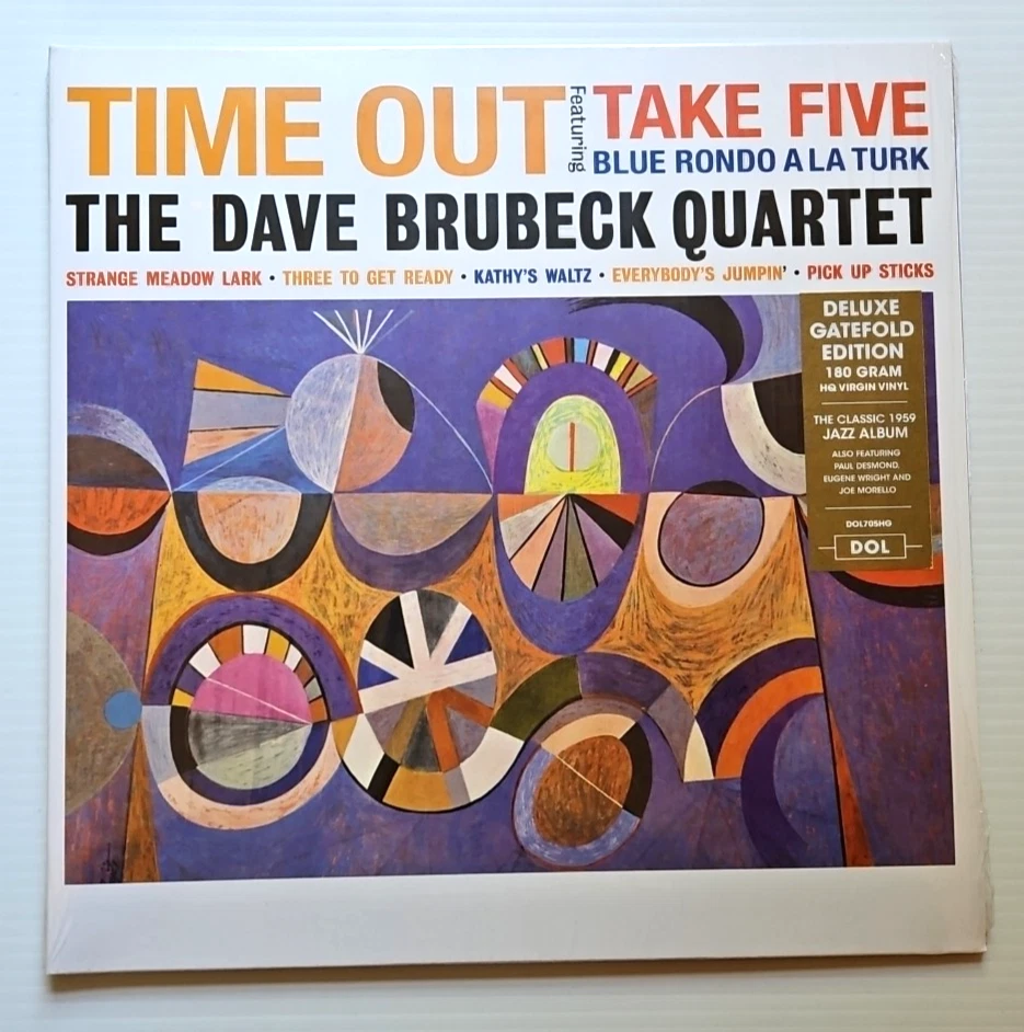 Dave Brubeck Quartet Time Out VINYL LP 50s 180g 2017 EU Deluxe Reissue TESTED EX Foto 1 de 4