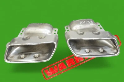 Juego de 2 puntas silenciador escape parachoques trasero Mercedes X164 S550 GL450 10-2017 OEM Foto 1 de 4