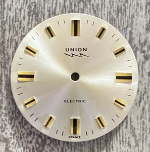 NEUF DE STOCK @ CADRAN POUR MONTRE UNION ELECTRIC @ 29,97 MM @ ELECTRONIC DIAL - Picture 1 of 5