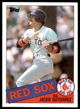1985 Topps: Jackie Gutierrez B Baseball Cards #89