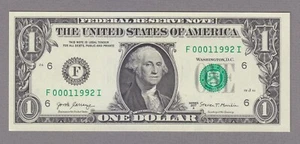 COLLECTORS ITEM - FANCY SERIAL - TRAILING BIRTH YEAR 0001 1992 - byFZ119xy - Picture 1 of 1