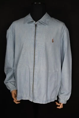 Polo Ralph Lauren Chambray Blue Denim Bayport Jacket Men's size 2XB/2TG - Image 1 of 4