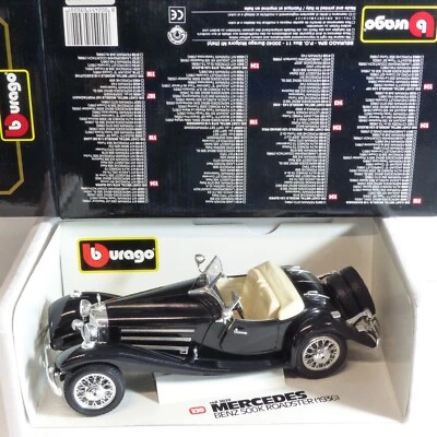 Bburago / Burago 1:20 3020 Mercedes Benz 500K Roadster in OVP EX3208 - Bild 1 von 4