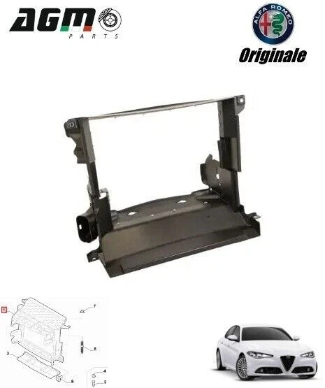 CONDOTTO ARIA CONVOGLIATORE ORIGINALE ALFA ROMEO GIULIA 50544656 - Immagine 1 di 1