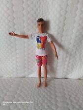 white pink 1/6 Doll Clothes For Ken Boy Doll Outfits T-shirt shorts Accessories
