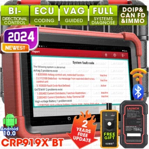 2025 LAUNCH CRP919XBT Elite Car Bidirectional Diagnostic Scanner Tool Key Coding - Picture 1 of 33