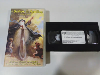 El señor de los anillos Tolkien Animation Tape VHS Kassette Spanisch - 3T - Bild 1 von 4