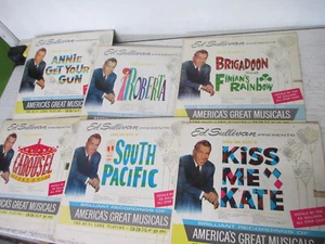 Ed Sullivan Presents.......6 Record LP Album Collection, Musical Soundtracks - Picture 1 of 13