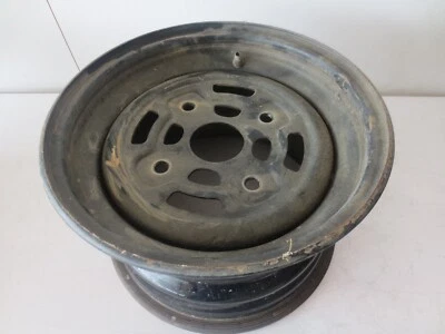 2005 Can AM Bombardier Outlander 400 4x4 ATV Usado OEM Um Aro de Roda Traseira 12x7.5 - Imagem 1 de 3