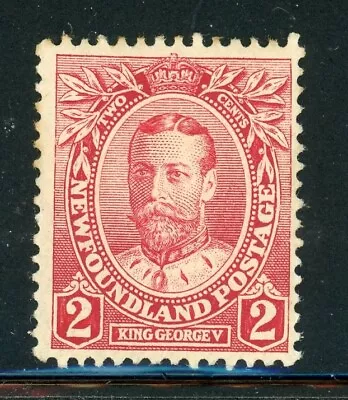 NEWFOUNDLAND 105 SG118 MH 1911 2c red King George V CV$3 - Image 1 of 2