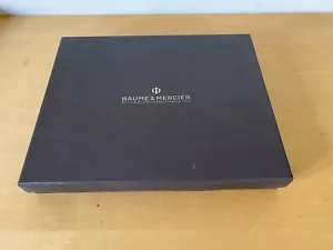 Cardboard Box BAUME & MERCIER - Empty - 26.5 x 21.5 x 3.5 cm - Picture 1 of 3