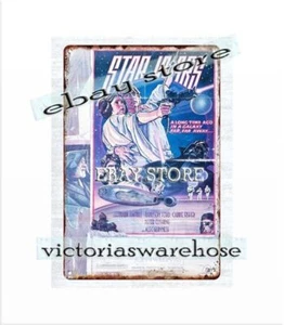 decorative wall dorm rooms 1978 Star Wars movie poster metal tin sign - Picture 1 of 4