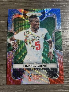 2018 Panini Prizm World Cup Soccer Red Blue Wave #276 Idrissa Gueye - Picture 1 of 2