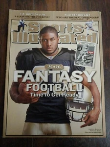 Reggie Bush Sports Illustrated July 24 2006 Rookie New Orleans Saints NO LABEL - Picture 1 of 11