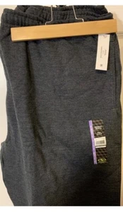Athletic Works Sweat Pants Mens Sz 2XL Fleece Moisture Wicking Odor Control Gray - Picture 1 of 12