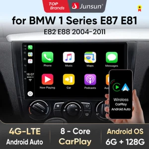 CarPlay Android 13 per BMW Serie 1 E88 E82 E81 E87 autoradio GPS navigatore satellitare radio - Foto 1 di 20