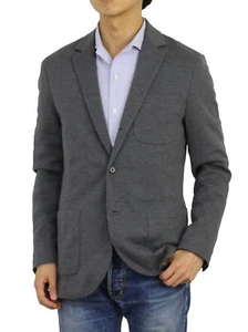 Polo Ralph Lauren Baumwoll Sweat Blazer Anzugjacke - Grau - - Bild 1 von 4