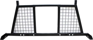 50257 Truck Bed Steel Adjustable Headache Rack - Picture 1 of 12