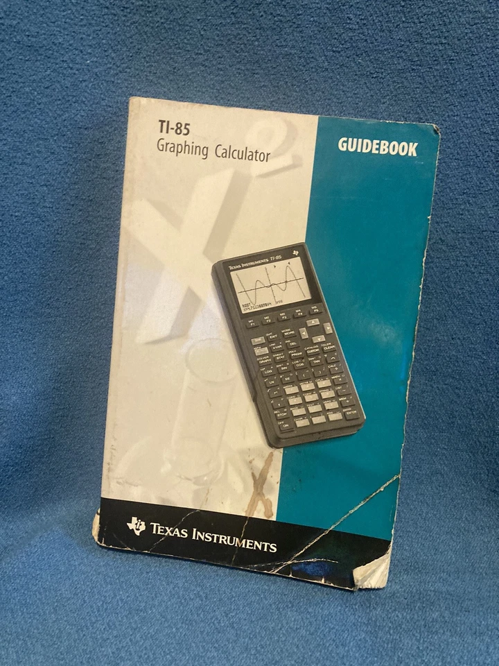 Texas Instruments TI-85 Graphing Calculator Guidebook Instruction Manual - Image 1 of 1