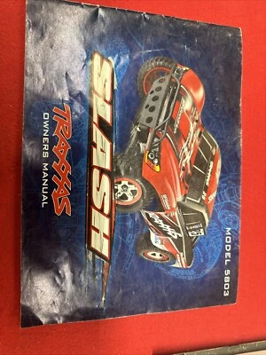 RC Car Truck Owners Manual Traxxas Slash Model 5803 - Image 1 of 3