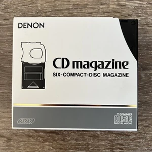 DENON Cartuccia caricatore CD 6 dischi ACD-10 con custodia originale - Foto 1 di 9
