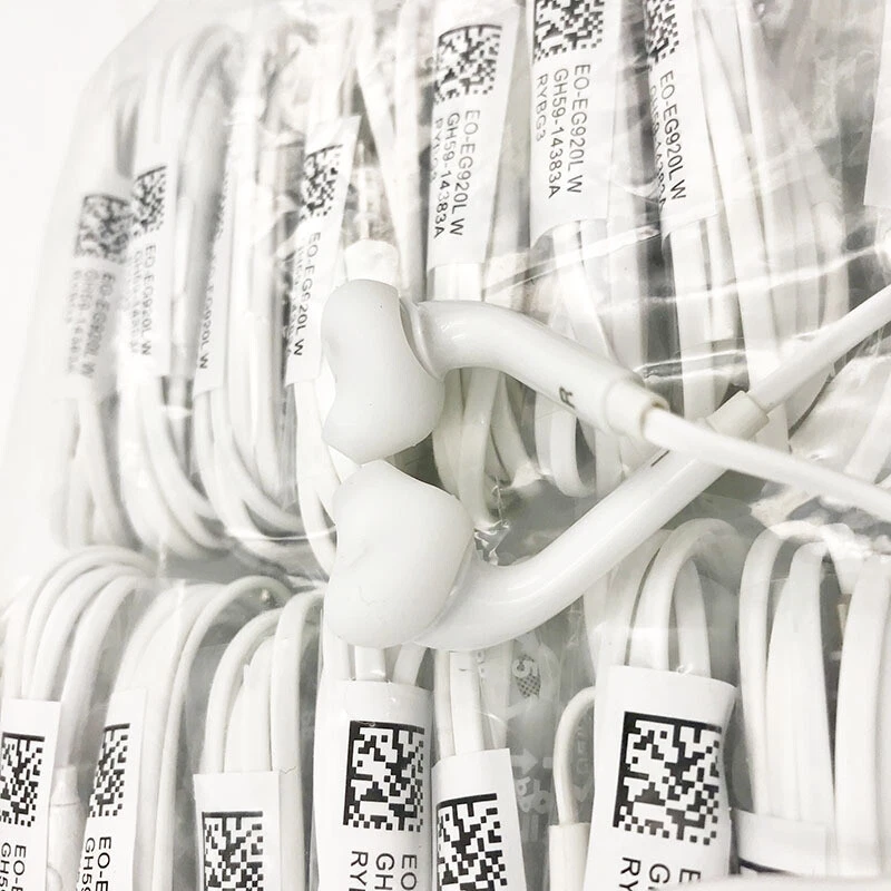 5-Pack Headset Earphone Earbud For Samsung Galaxy S6 S7 Edge S8 S9 + Note 8 - Image 1 of 4