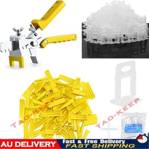 100-4000 Tile Leveling Spacer System 2.0mm Clip Wedges Flooring Lippage Plier - Picture 1 of 25