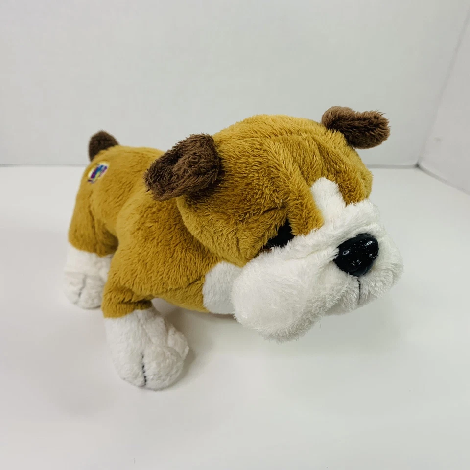 Ganz Webkinz Tan Bulldog 6” Plush Stuffed Animal Toy - Image 1 of 4