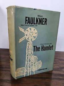 THE HAMLET William Faulkner NOVEL Early Edition NOBEL PRIZE Snopes Family HCDJ - Picture 1 of 7