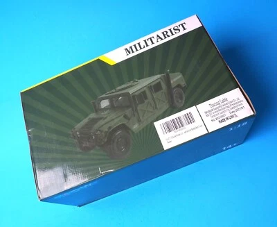 New KDW Humvee Battlefield Vehicle Militarist 1:18 Die Cast Military Car - Image 1 of 3