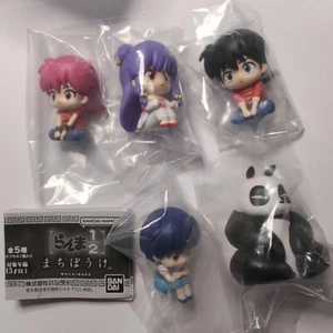 Ranma 1/2 Figur Mini Puppe Lot 5 Set Shampoo Akane Genma Japan Anime Bandai M611 - Bild 1 von 10