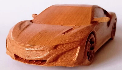 1:18 NSX Type R JDM Modello in legno da collezione altre auto su richiesta - Immagine 1 di 4