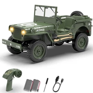 RC Crawler Scala 1:10 Simulazione di un Fuoristrada Multiuso 2.4G 1941 Mb... - Foto 1 di 7