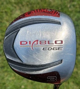 Callaway Diablo Edge Tour Fairway 3 Wood RH W 60G S Flex Mid Torque Golf Club - Picture 1 of 19