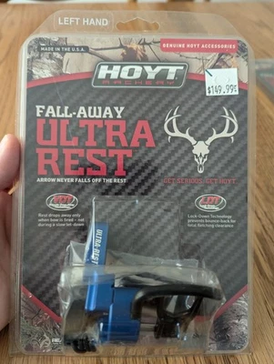 Hoyt Ultra Rest -- Left Hand -- Blue -- New!! - Image 1 of 3