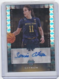 2025 Bowman University's Best Basketball Sonia Citron ISO Signatures Autograph - Picture 1 of 2