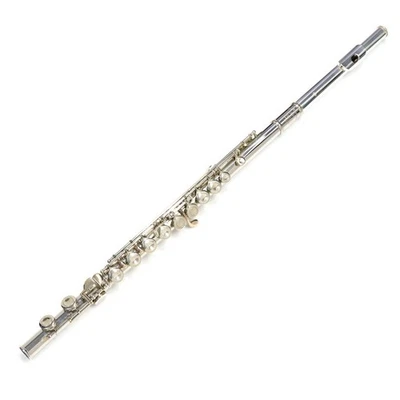 Muramatsu M-120 Flute Silver head joint M120 All pads replaced Woodwind Used - Image 1 of 4