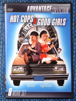 HOT COPS AND GOOD GIRLS DVD 8-Film Set Vice Academy 1-6 Ginger Lynn Allen Linnea - Image 1 of 4