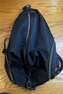 rebecca minkoff nylon backpack Black - Picture 1 of 9