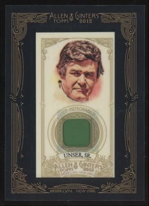 Al Unser Sr. #AGR-AUS 2012 Topps Allen & Ginter Relics Racing Patch - Picture 1 of 3