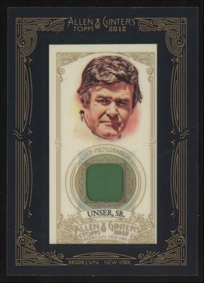 Al Unser Sr. #AGR-AUS 2012 Topps Allen & Ginter Relics Racing Patch - Image 1 of 3