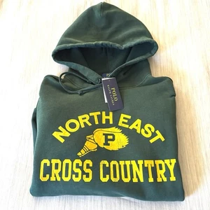 Polo Ralph Lauren 'Northeast Cross Country' Retro Sudadera con Capucha Talla Pequeña Nueva con Etiquetas - Imagen 1 de 12