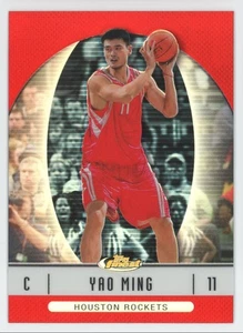 2006-07 Topps Finest Red Refractor Yao Ming Houston Rockets #14 A1 - Picture 1 of 2