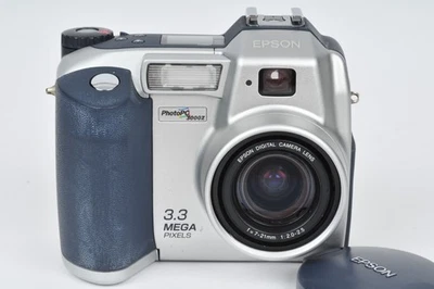 Epson PhotoPC 3000Z 3.3MP Digital Bridge Camera with CF Card - Tested - Imagem 1 de 4