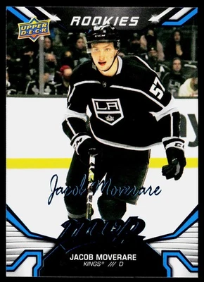 2022-23 Upper Deck MVP Blue Script Jacob Moverare #224 Rookie Card Los Angeles - Image 1 of 2